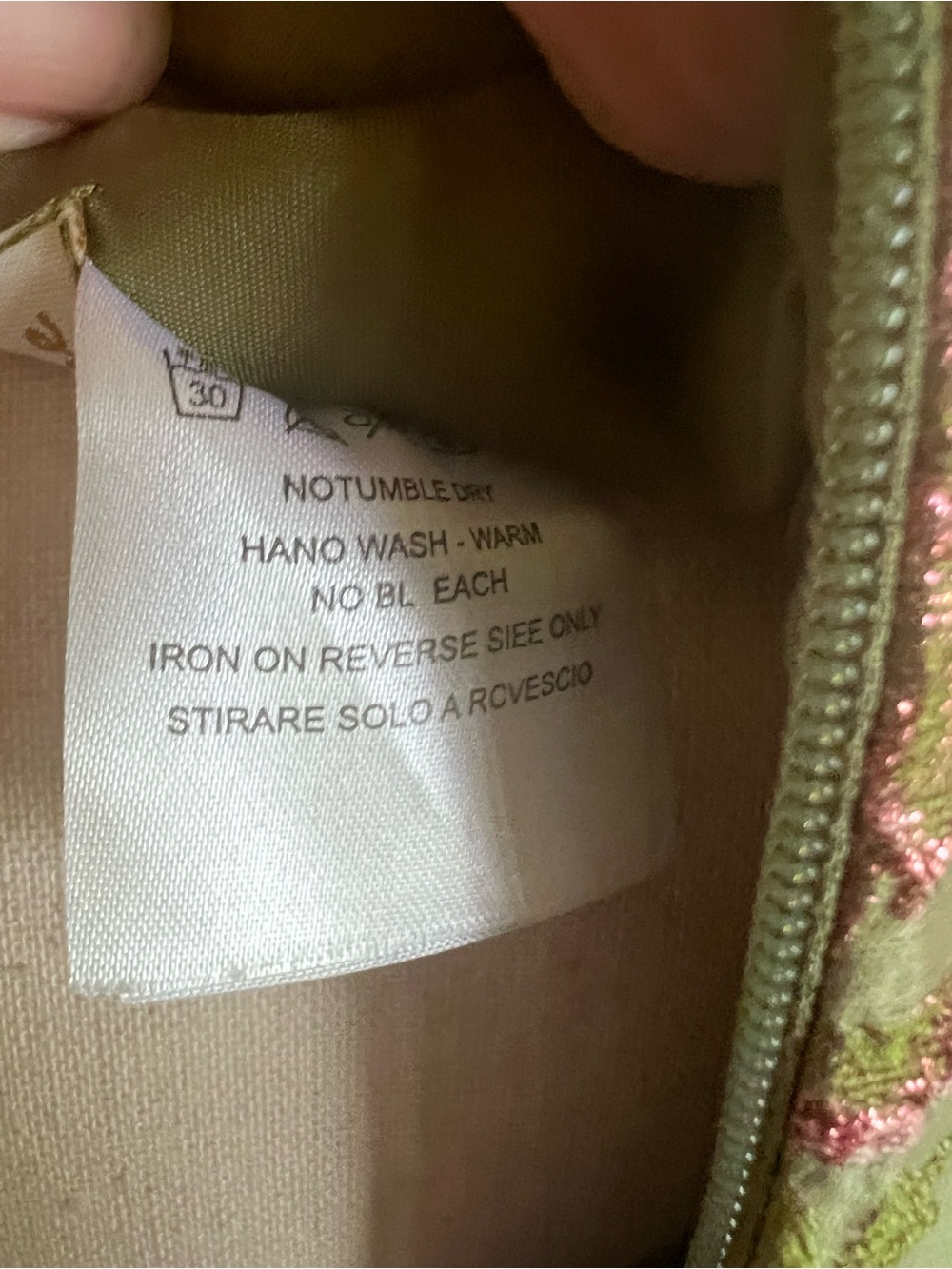 Clover Green Floral Satin Maxi Dress - Picture 11 of 15